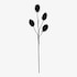 Softflower-Kunstblume Distel schwarz