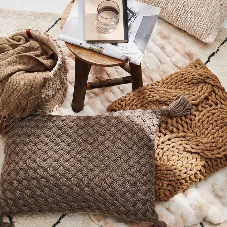 Kissenhülle Diagonally Knit online kaufen | DEPOT