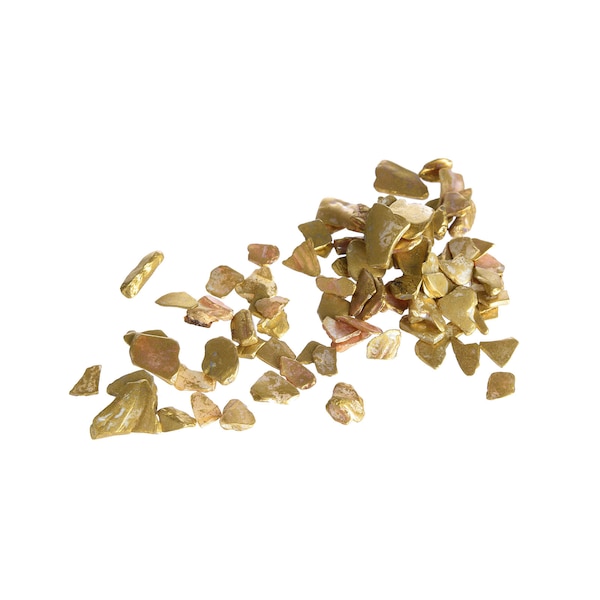 Deko-Granulat Muscheln, gold