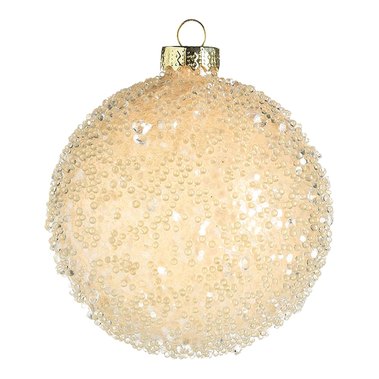 Sklenené vianočné ozdoby Glimmer Pearls