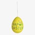 Deko-Anhänger Happy Easter limette