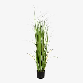 Kunstmatige Plant Grass Tuft, pot