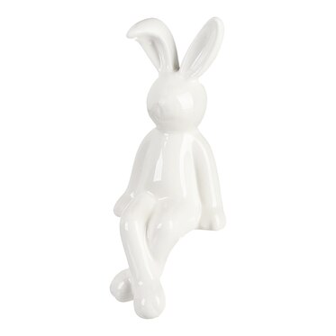 Deko-Figur Kantenhocker Hase 