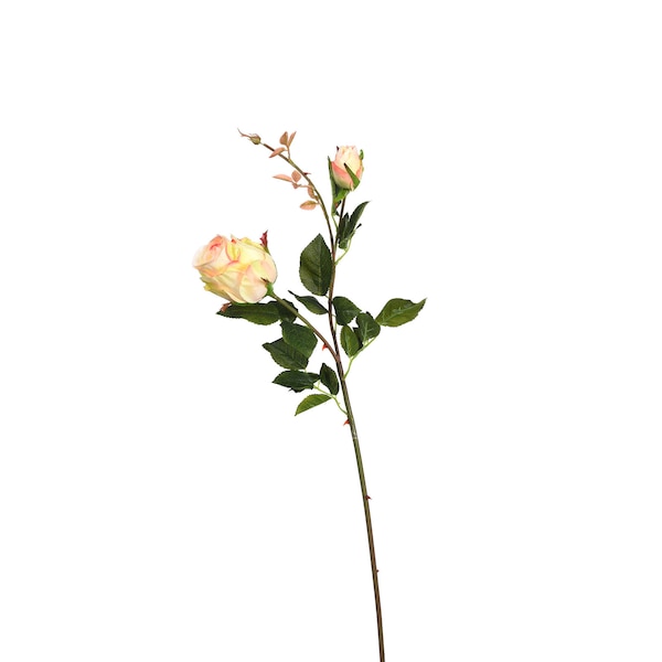 Kunst-Stielblume Rose, hellrosa