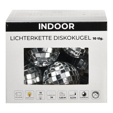 Lichterkette Diskokugel