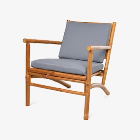 Bamboe fauteuil