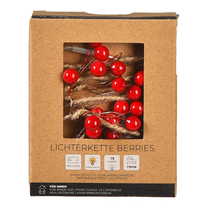 LED-Lichterkette Berries