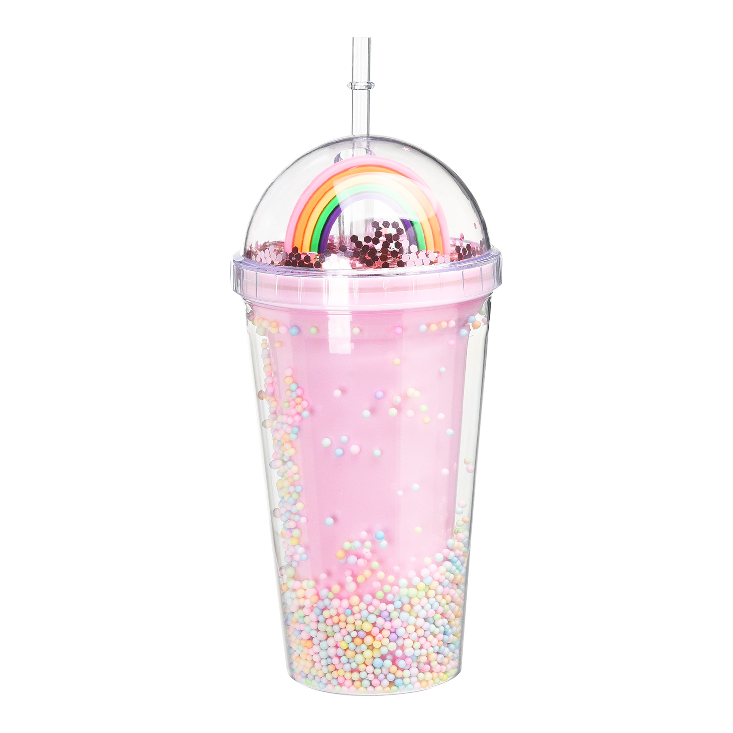 Trinkbecher Rainbowglitter, pastell günstig online kaufen