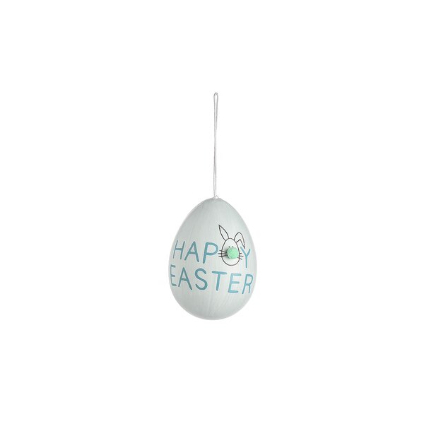 Pendentif décoratif Happy Easter, gris clair