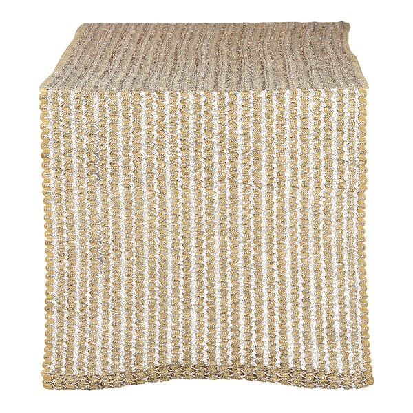 Tischläufer Crochet Glam, gold