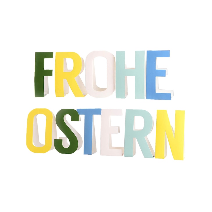 Hänge-Schriftzug Frohe Ostern