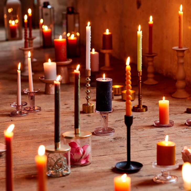 Achetez Set de décoration Porte-bougies de Noël Romantic en ligne