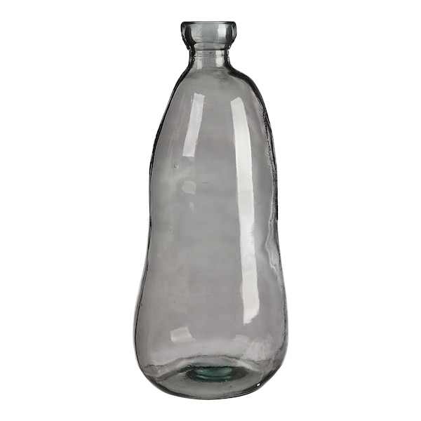 Vase Organic Bottle, grau