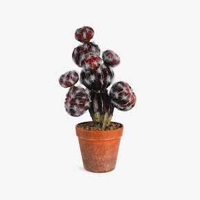 Kunstcactusplant in een pot