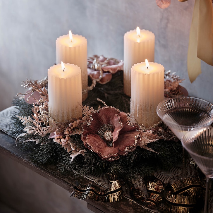 Deko-Set Weihnachts-Kerzenhalter Romantic online kaufen | DEPOT | Kerzenständer