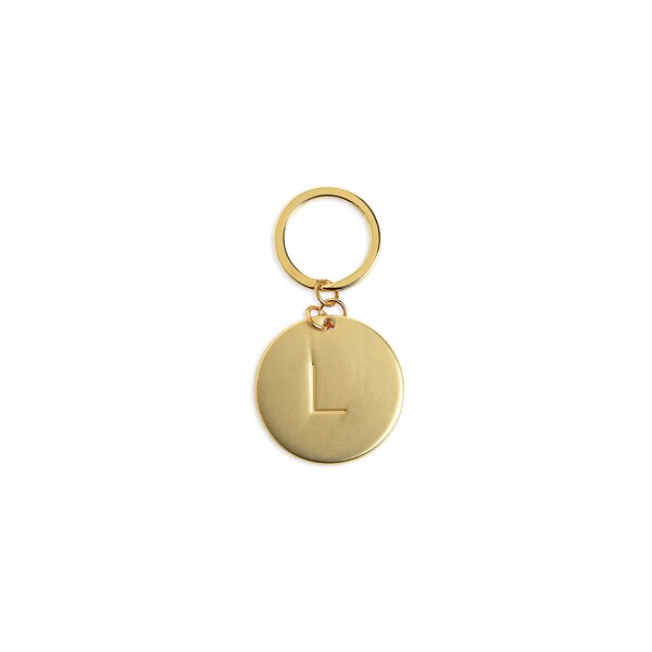 Schlüsselanhänger L, gold