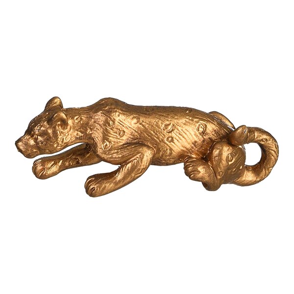 Deko-Figur Leopard, gold