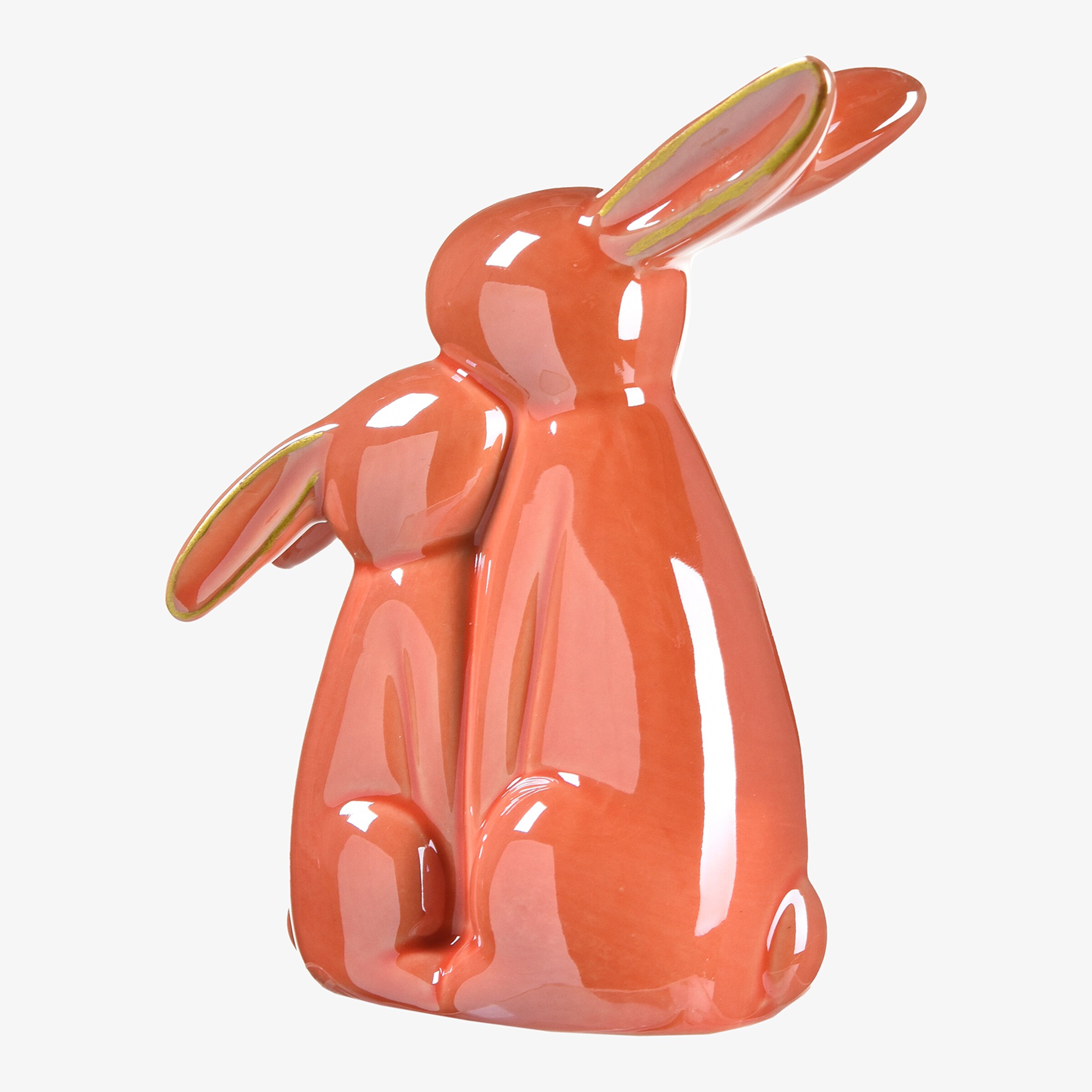 Figurine décorative Couple de lapins