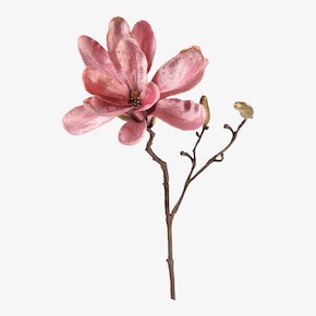 Fleur de tige artificielle Magnolia