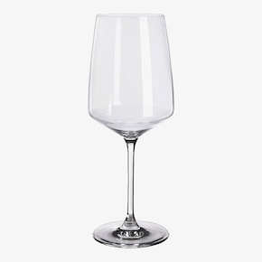 Biely pohár na víno Vista