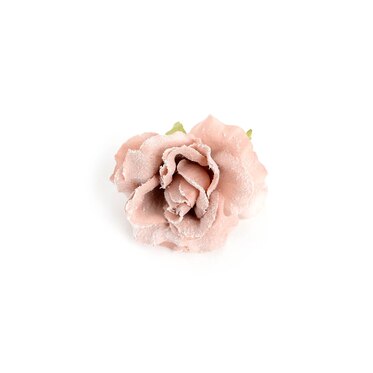 Kunstblume Rose auf Clip