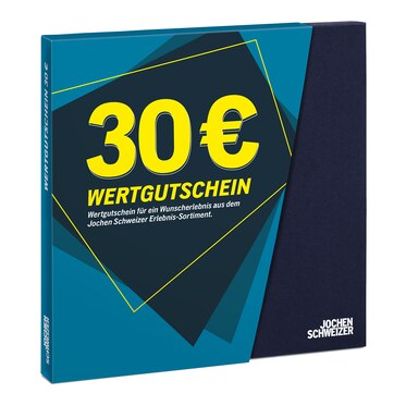 Geschenkbox Wertgutschein 30€