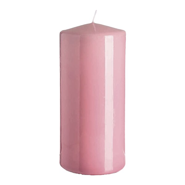 Bougie pilier Shine, rose