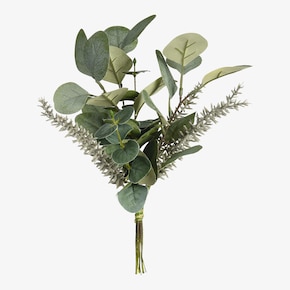 Kunst-Blumenbündel Eukalyptus & Rosmarienbusch