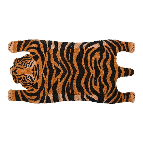 Fußmatte Tiger, bruin