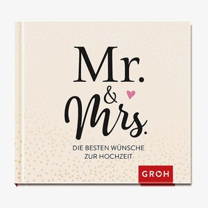 Buch Mr. & Mrs.: Die besten Wünsche zur Hochzeit
