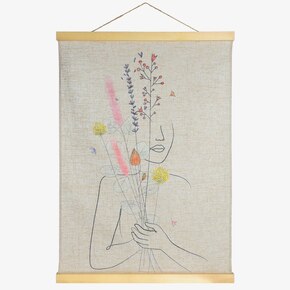 Ikebana Love Dekoratívne nástenné vešiaky