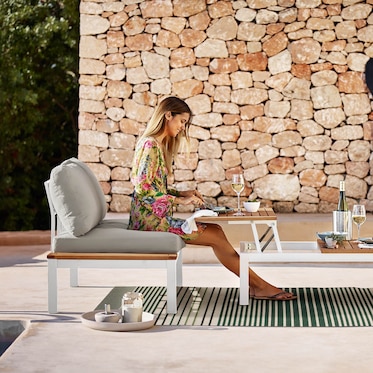 Outdoor 2-Seater Lounge Element Rica