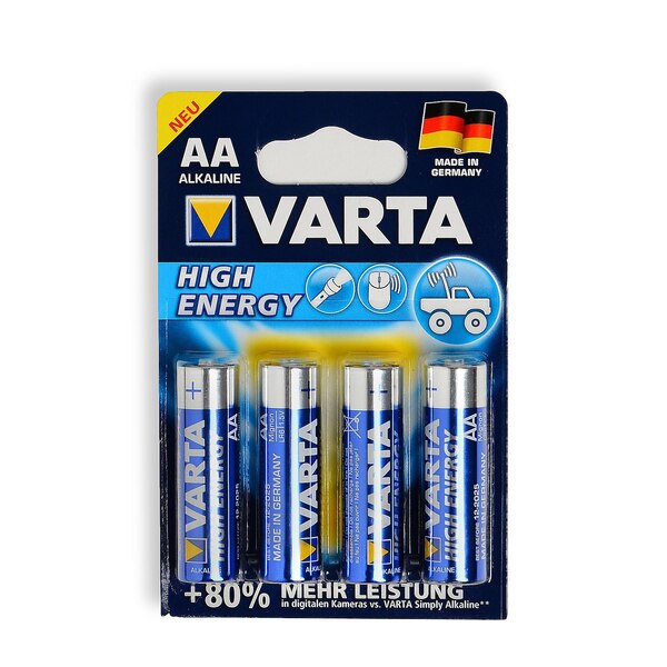 Batterien High Energy AA, blau