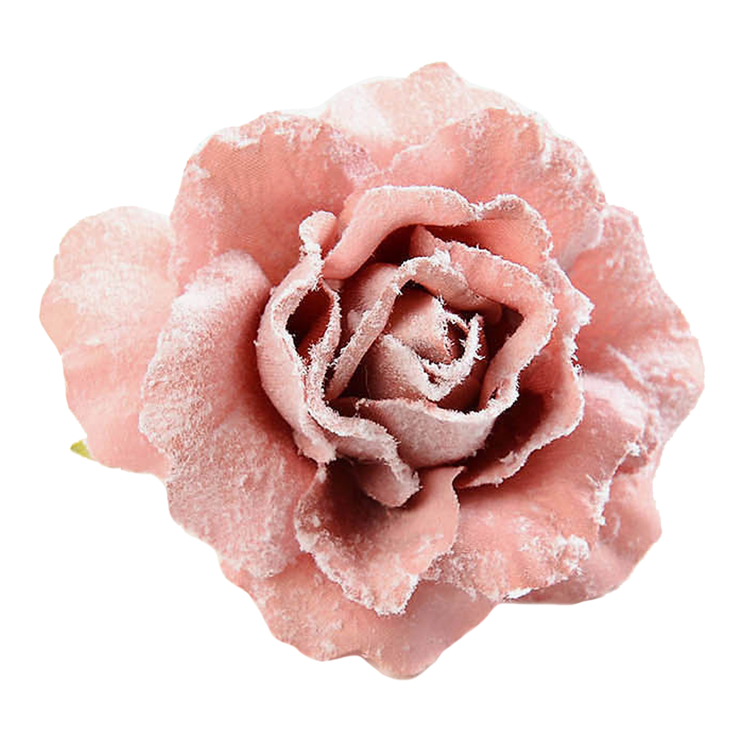 Fleur artificielle Rose sur clip