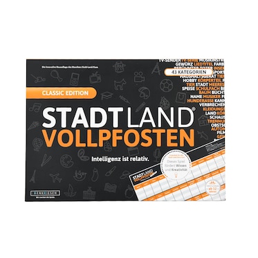 Kaartspel Classic Edition Stadt Land Vollpfosten