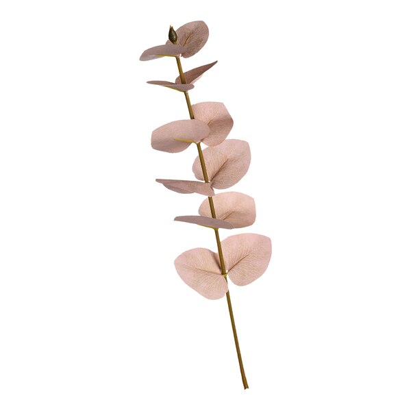 Kunst-Blumenpick Eukalyptus, rosa