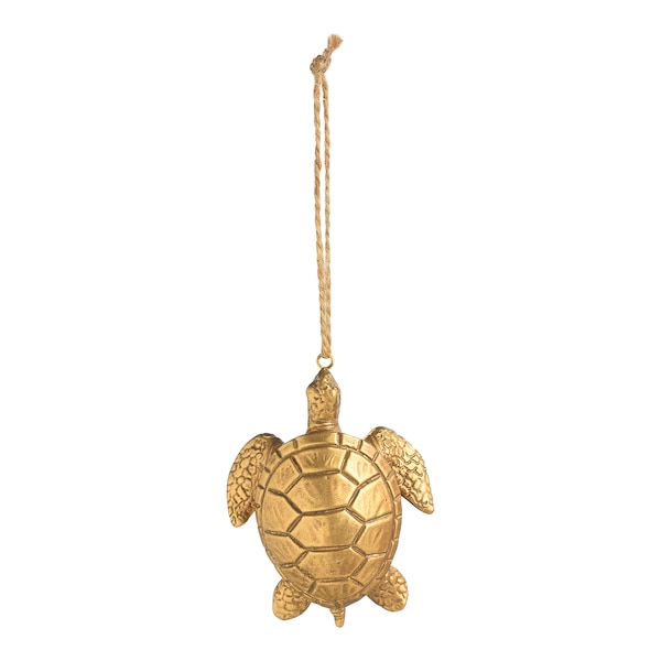 Deko-Anhänger Schildkröte, gold