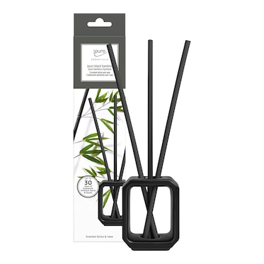 ESSENTIALS Scented Stick-Set Black Bamboo