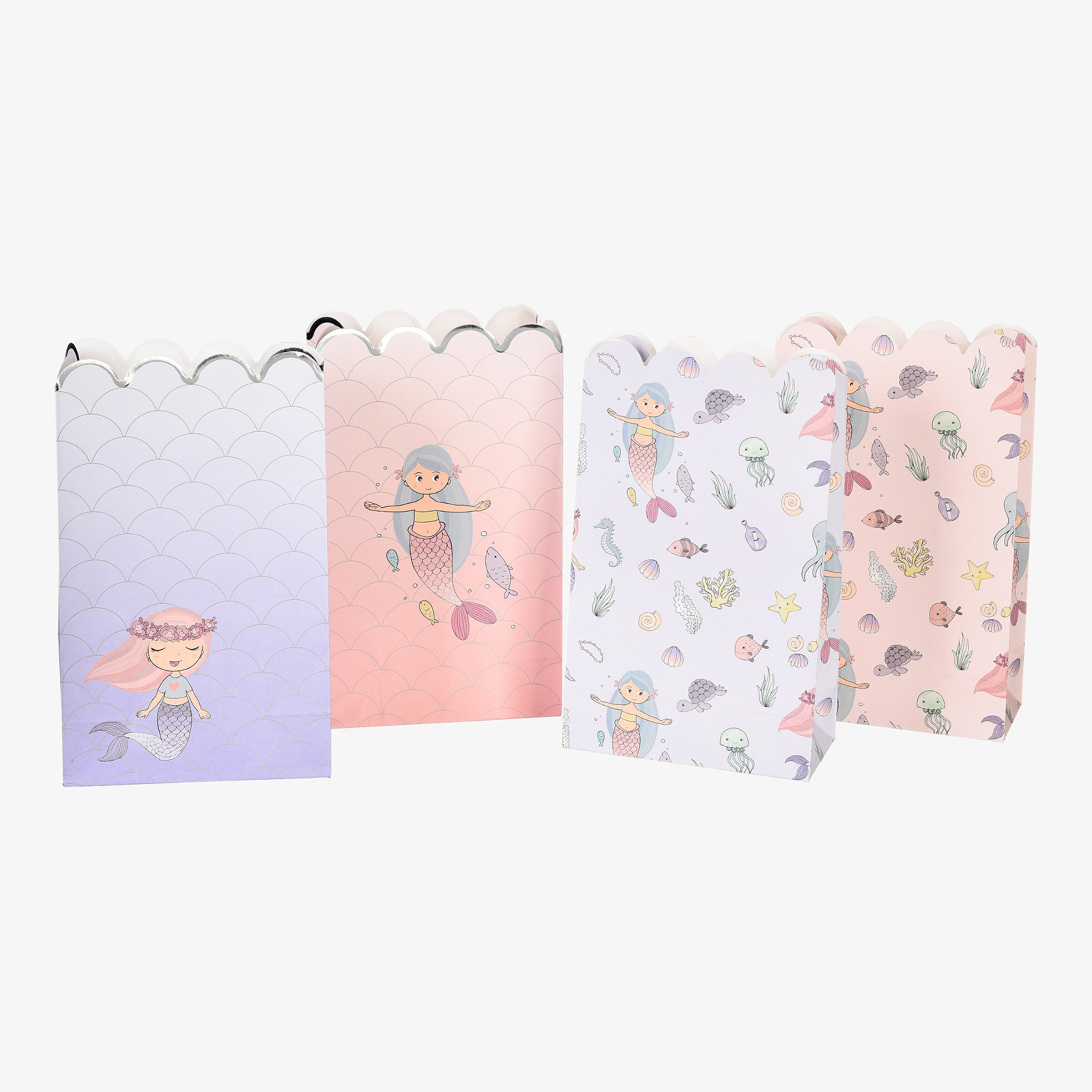 Set de sacs en papier Mermaid