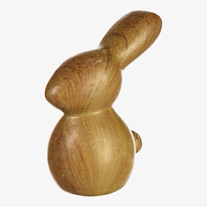 Mini-Deko-Figur Hase Wood