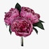 Kunstblumenbund Peonie pink