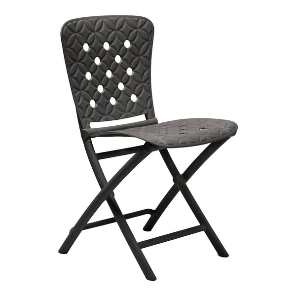 NARDI Outdoor-Stuhl ZAC Spring, klappbar, schwarz