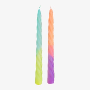 Rainbow Studio Stick Candle Set Fancy