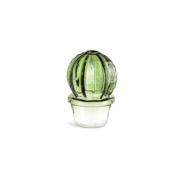 Vase Cactus, vert foncé