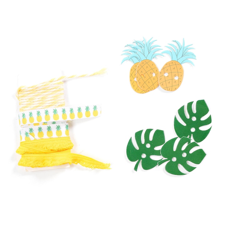 Geschenkverpackungs-Set Ananas
