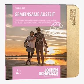 Gutscheinbox Gemeinsame Auszeit für 2 - nur in Österreich erhältlich