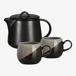 Teekannen- & Tassen-Set Roca