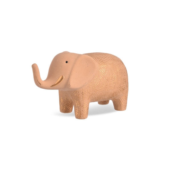 Deko-Figur Elephant, hellbeige
