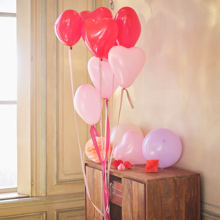 Luftballons Hearts