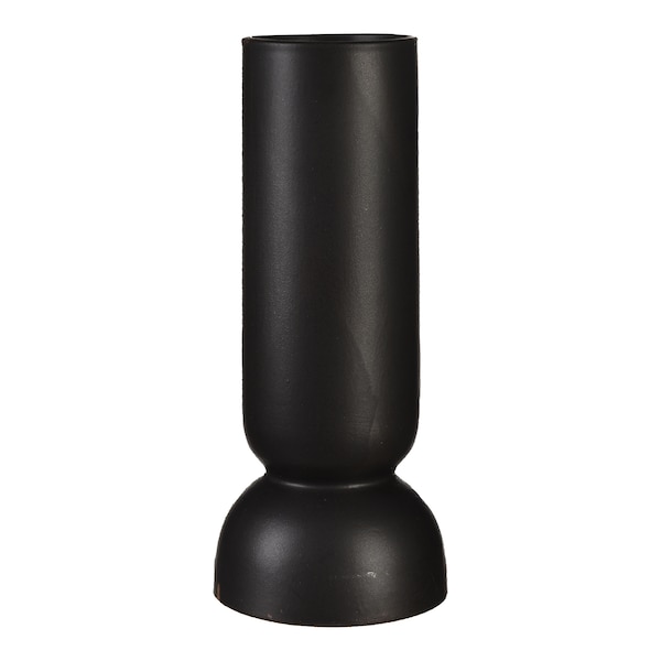 Stĺp s vázou, čierna